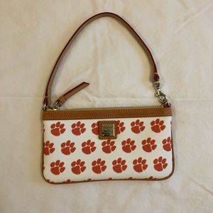 Dooney & Bourke Clemson wristlet